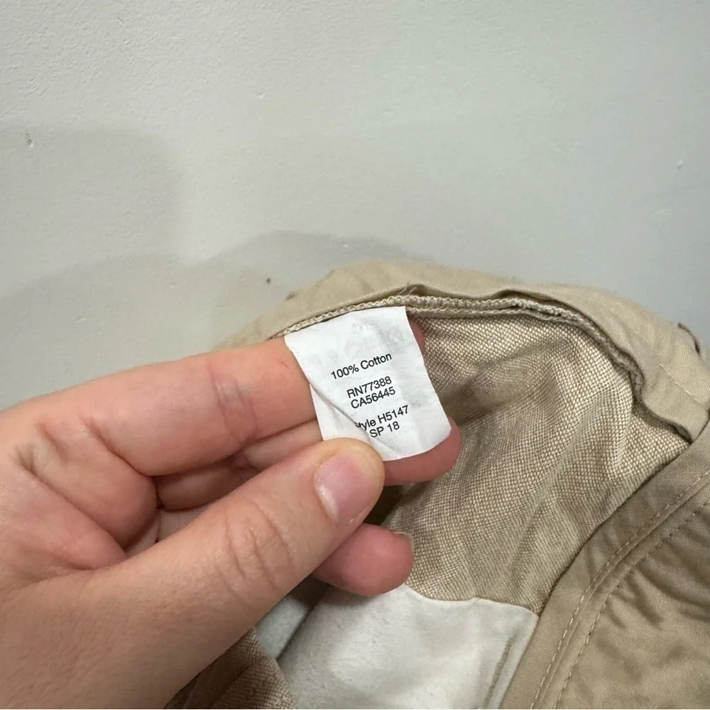 J. Crew Factory Gramercy Tan Cotton Shorts Size 31W